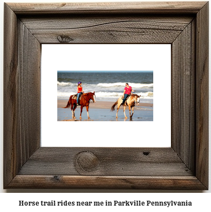 horse trail rides near me in Parkville, Pennsylvania